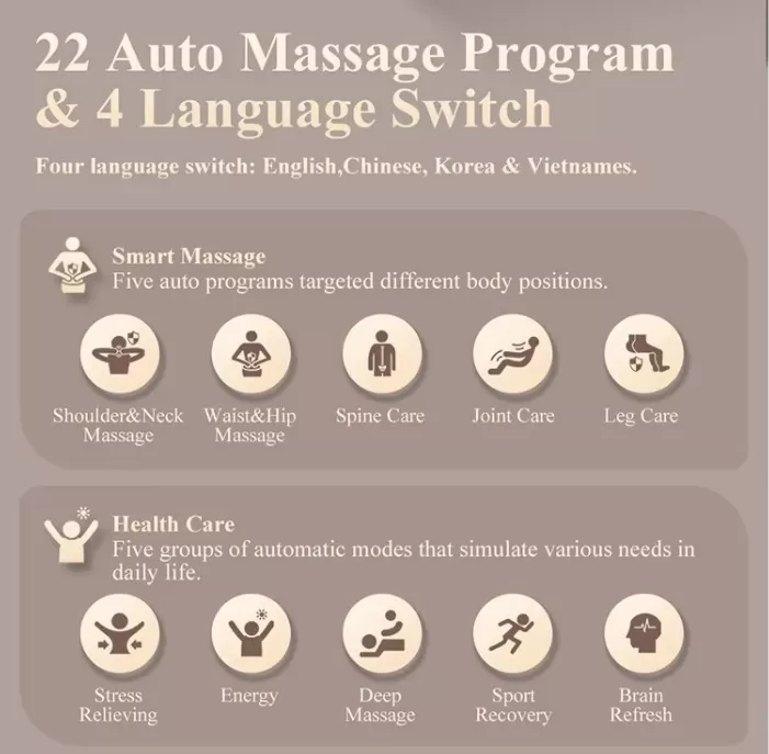 Electric Body 170 Flexible Track 4D Shiatsu Massager Chair-detail Electric Body 170 Flexible Track 4D Shiatsu Massager Chair-detail