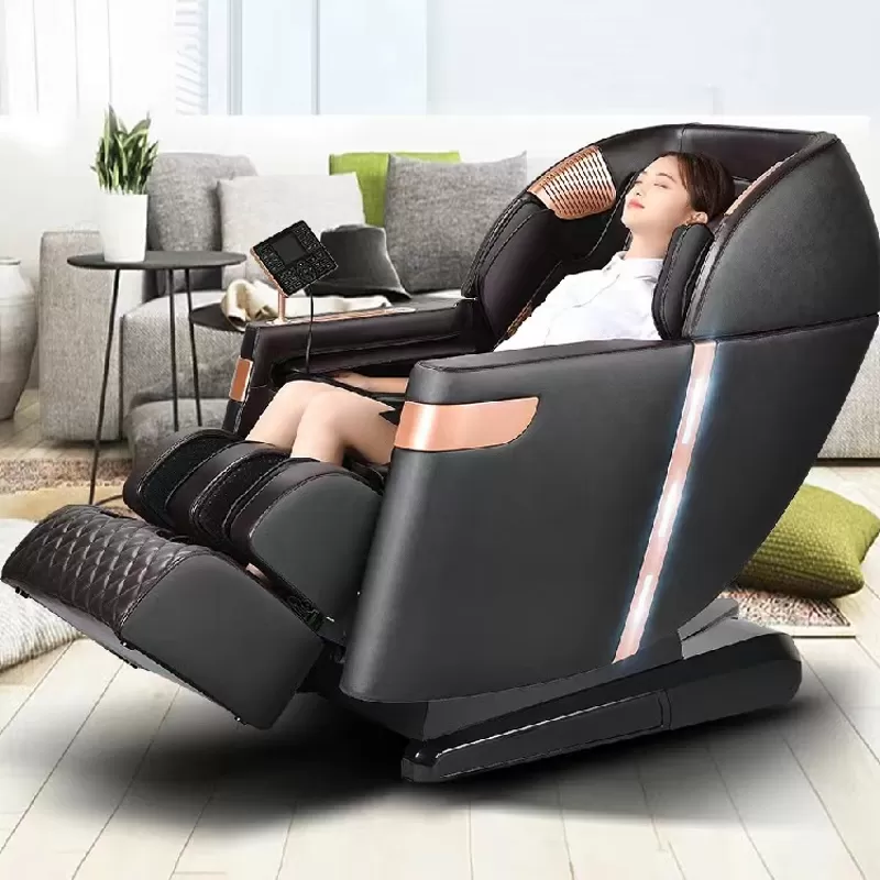 New Design Luxury 3D Smart Voice Control Massage Chair for Whole Body thumbnail 5