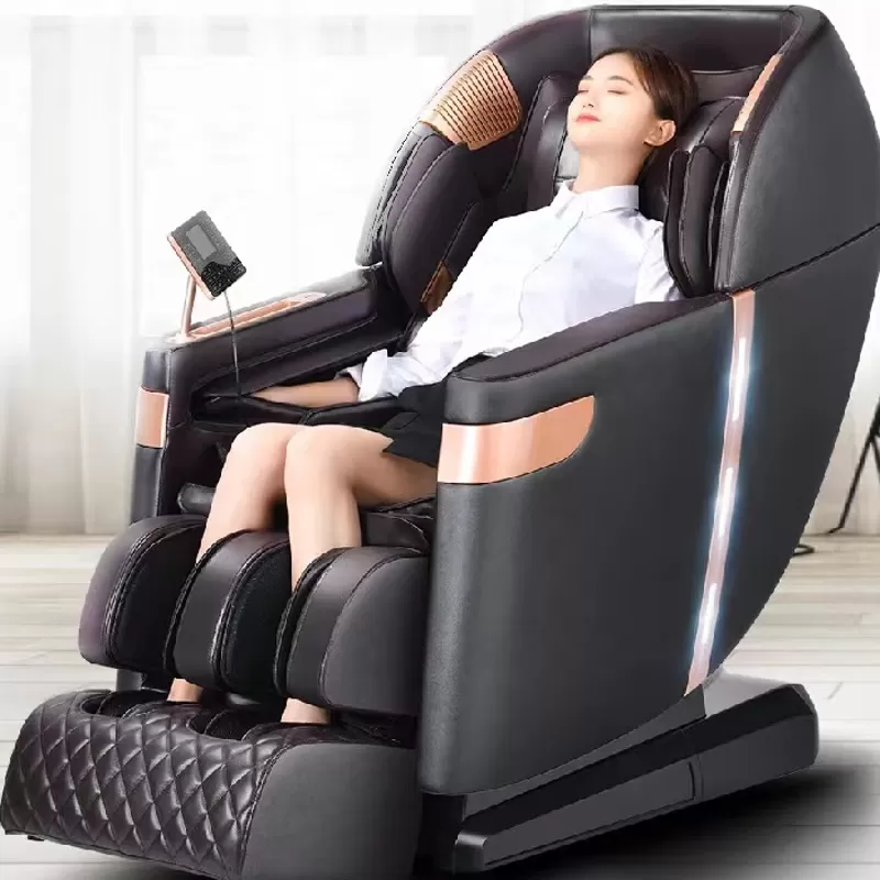 New Design Luxury 3D Smart Voice Control Massage Chair for Whole Body thumbnail 4