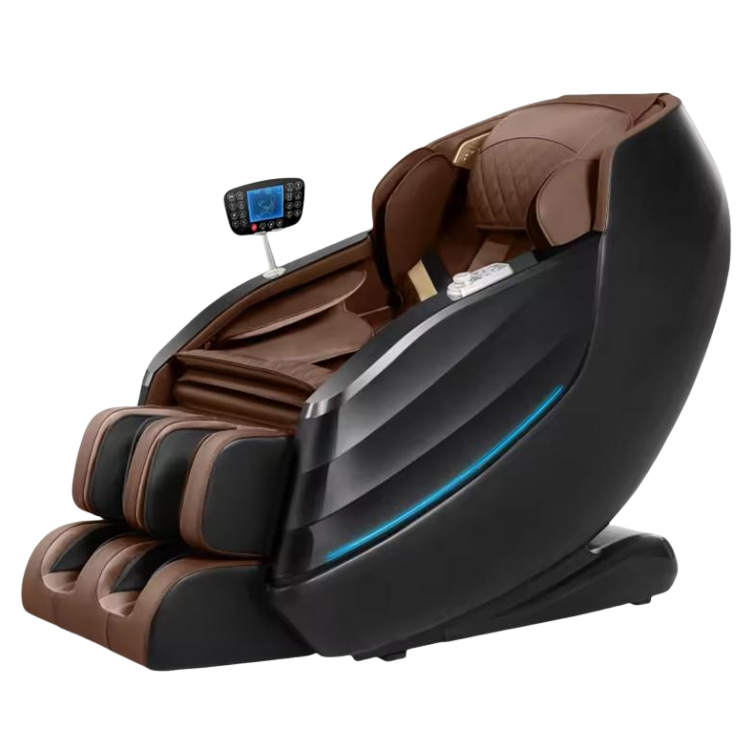 3D Hot Selling Heated on Waist And Calf Massage Chair thumbnail 5