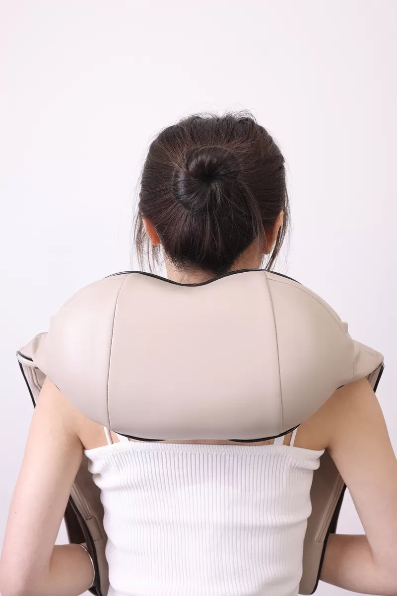 Shiatsu Heat Neck And Shoulder Massager Electric Massage Shawl (1)