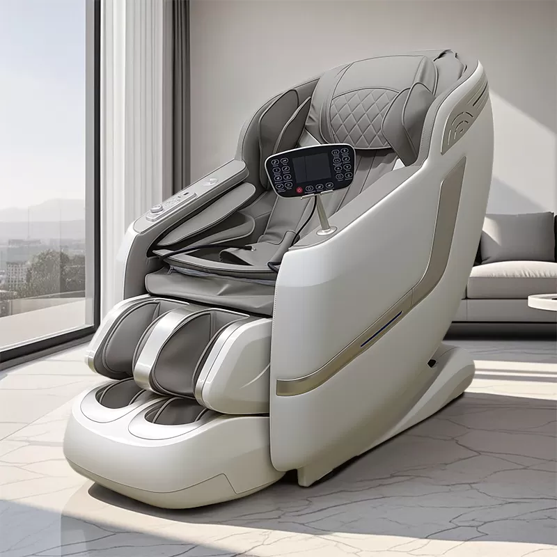 Most Popular Luxury Electric SL Track Zero Gravity Smart Massage Chair thumbnail 4