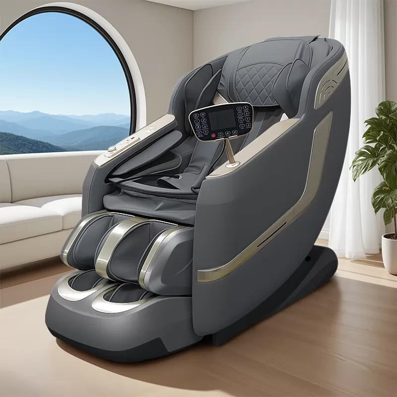 Most Popular Luxury Electric SL Track Zero Gravity Smart Massage Chair thumbnail 6