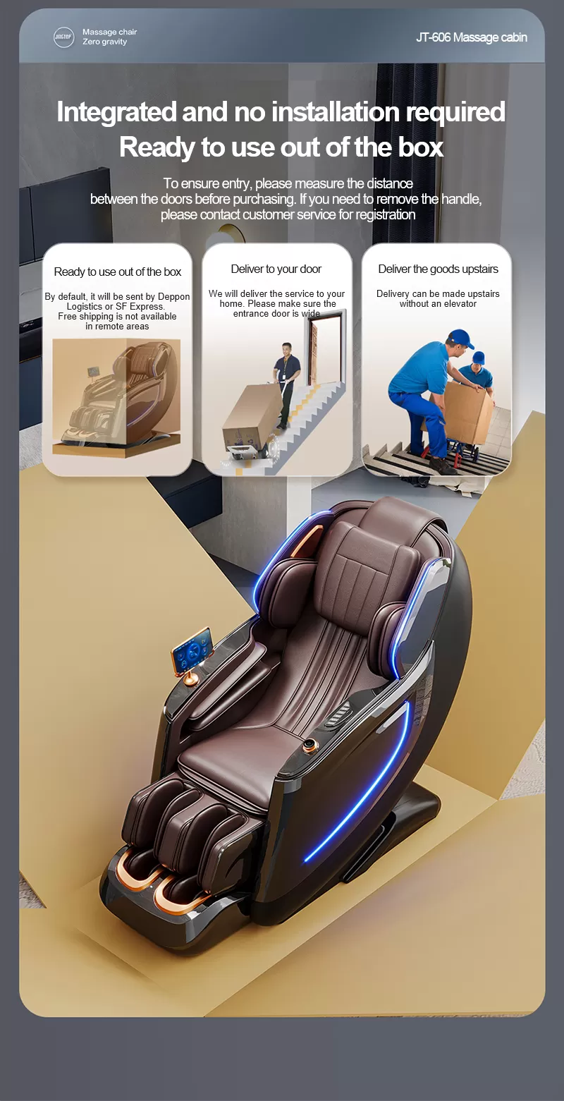 Integrated and no installation required (2)