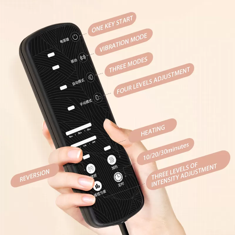 Full Body Massage Cushion Electric Airbag Household Relation Heating Massage Mattress thumbnail 6